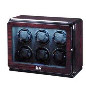 Volta 6 Watch Winder in Rosewood Finish